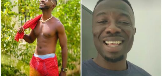 Stop Using Your Humongous Joystick To Confuse Our Women – Kwaku Manu Tells Okyeame Kwame After Posing In His Boxers