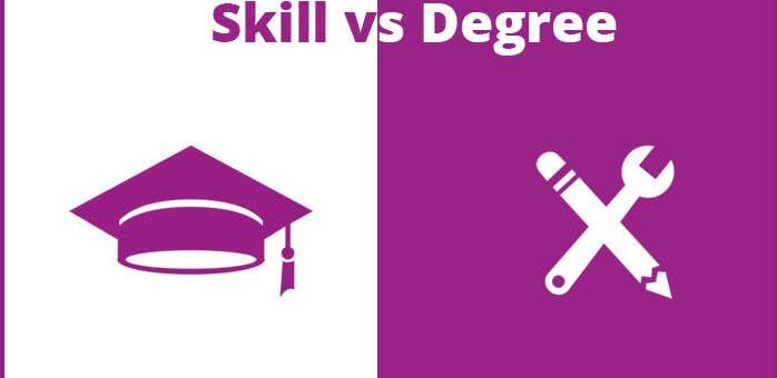 Skill acquisition vs university degree