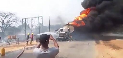 VIDEO: 50 lives lost including pregnant woman as fuel tanker explodes in Niger