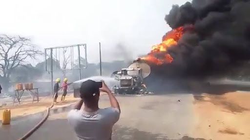 VIDEO: 50 lives lost including pregnant woman as fuel tanker explodes in Niger