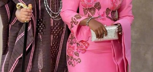 This Groom Painted His Bride’s Aso-Oke, and We’re in Awe!