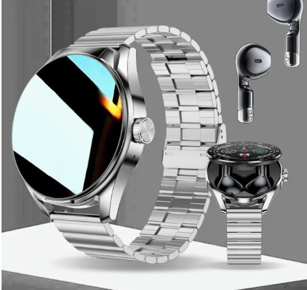 2-in-1 Smart Watch with Wireless Earphones - Image 2