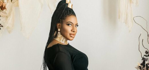 Actress Chika Ike flaunts baby bump in new flawless maternity shoot