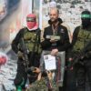 Flanked by gunmen, Israeli hostages face last minute ordeal