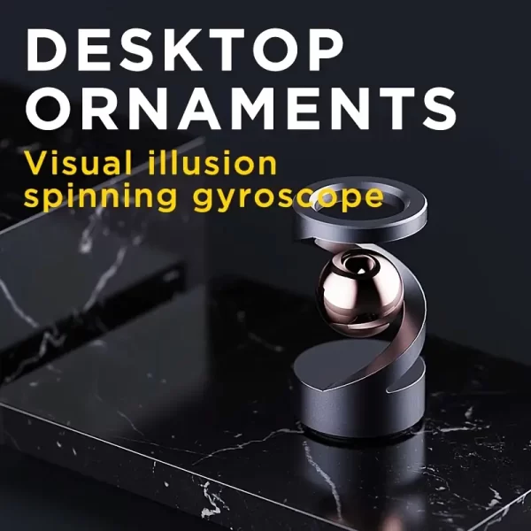 Suspended Gyroscope, Relaxing Office Item - Image 7