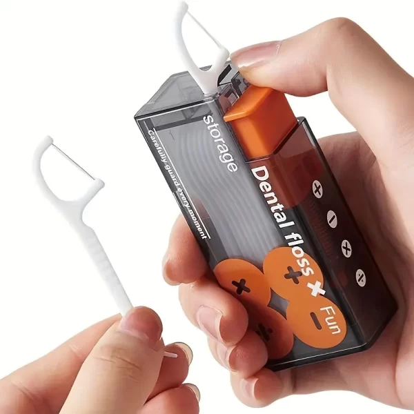 Stylish Lighter-Design Dental Floss Dispenser - Image 2