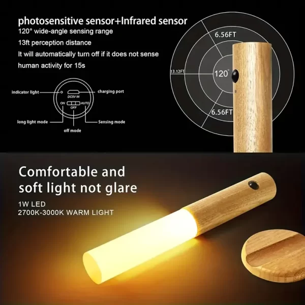 Portable Motion-Sensing LED Night Light - Image 4