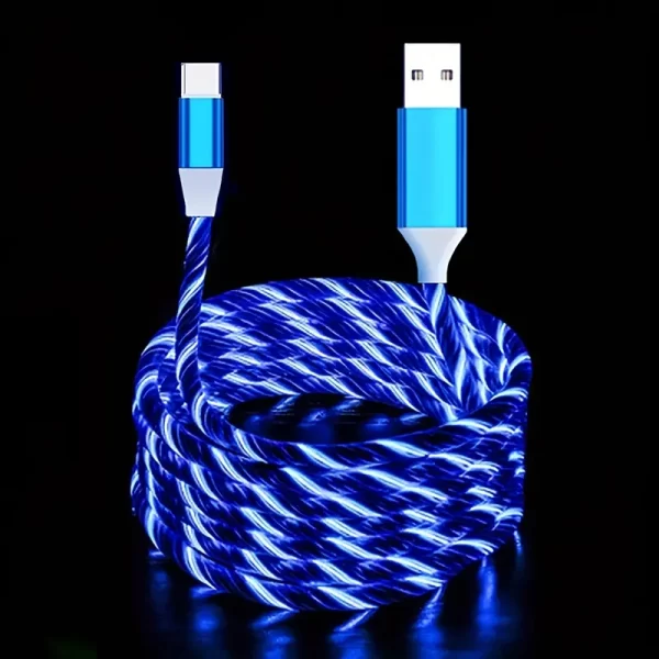 Light Up LED Glowing Fast Charging Cable - Image 4