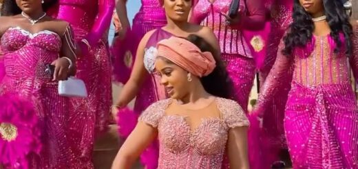 This AsoEbiBella Squad Served Premium Style & Vibes at Their Friend’s Wedding