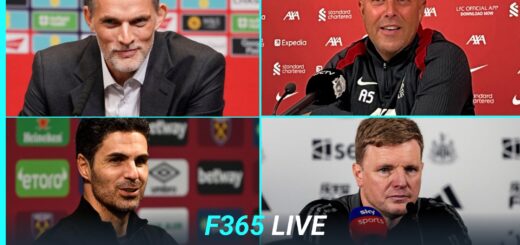 F365 LIVE: Follow all the manager press conferences…