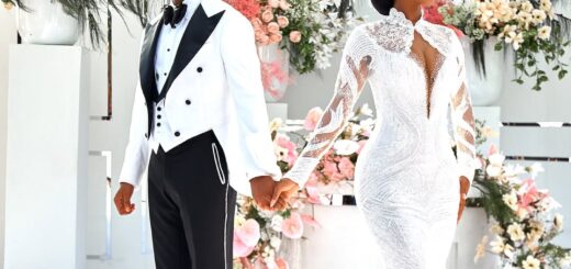 Feel The Magic of Love With Priscilla Ojo and Juma Jux’s White Wedding Highlights!