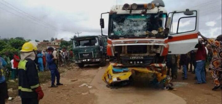 Husband, wife die as truck crushes tricycle in Ondo