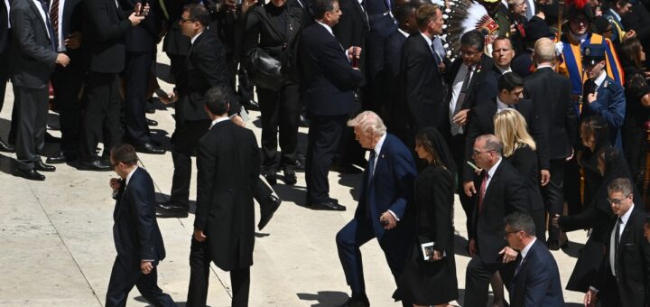 Hundreds of thousands at funeral mourn pope ‘with an open heart’