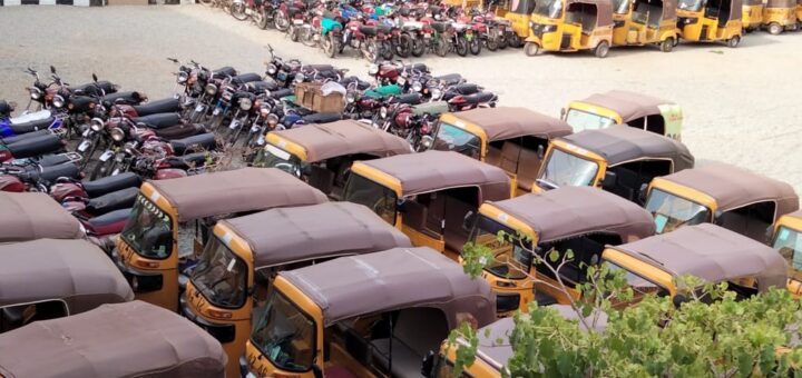 Police impound 56 Keke NAPEP, 94 motorcycles in Niger