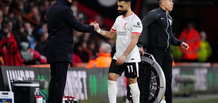 EPL: Slot listens – Salah aims dig at Klopp after Liverpool win title