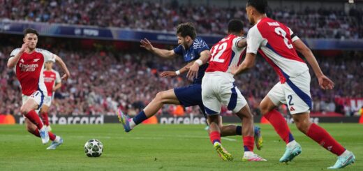 Arsenal v PSG hit with ‘cheat’ claims as winger tears Gunners apart