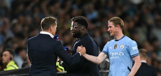 De Bruyne departs, Rodri returns as Man City near Champions League