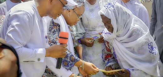 Ododo distributes palliatives to 1,500 widows across Kogi State