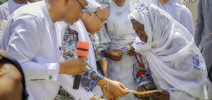 Ododo distributes palliatives to 1,500 widows across Kogi State