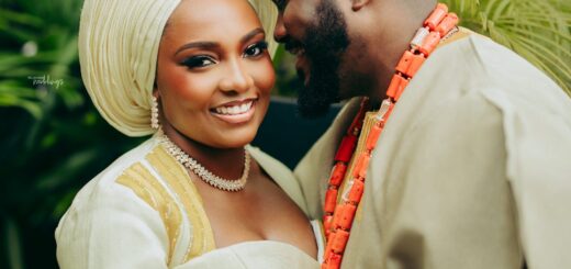 Relish The Beauty of Culture With Tomilade and Segun’s Yoruba Trad