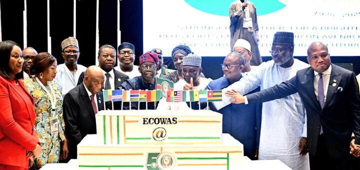 ECOWAS @ 50: Tinubu, Gowon, others seek stronger ties amid shifting alliances, security woes