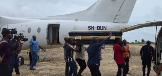 Remains of elder statesman Fidelis Kaigama arrive in Taraba
