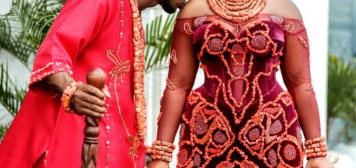 A Mutual Friend Set Edisemi & Osaze Up for Love! Enjoy Their Edo-Ijaw Trad