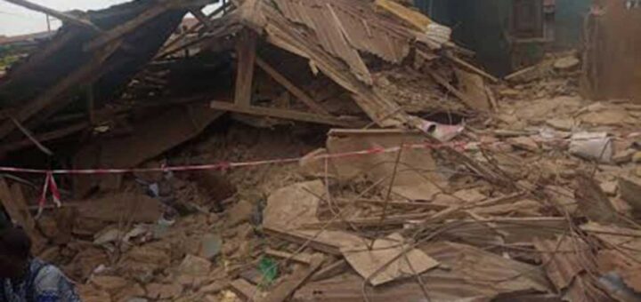 Again, building under construction collapses in Ibadan