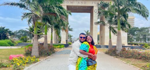 The Stephens’ Honeymoon in Ghana Was All About Love and Adventure