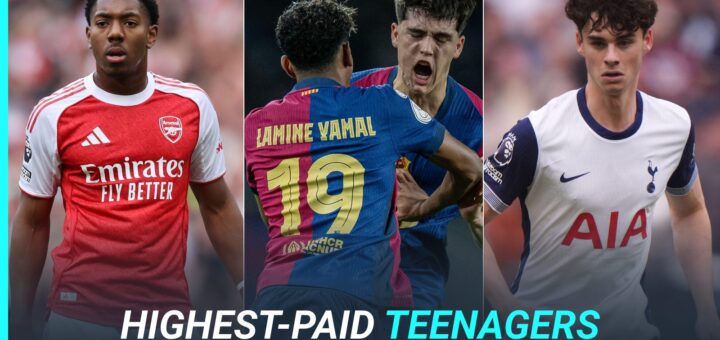 Richest teenagers in football includes Yamal, Lewis-Skelly and Endrick