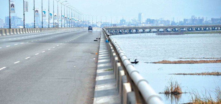 Passengers injured in third mainland bridge crash as bus somersaults