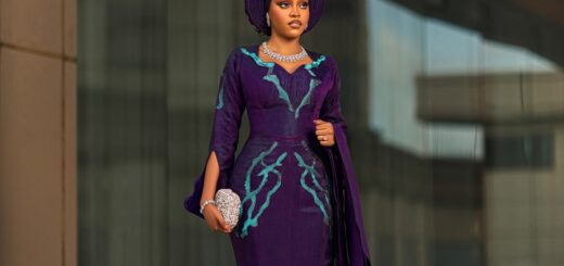 Want to Slay in Purple on Your Yoruba Trad? Check Out This Inspo