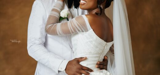 It Began at the Office – Now, Reni and Ojay Seal It on the Aisle