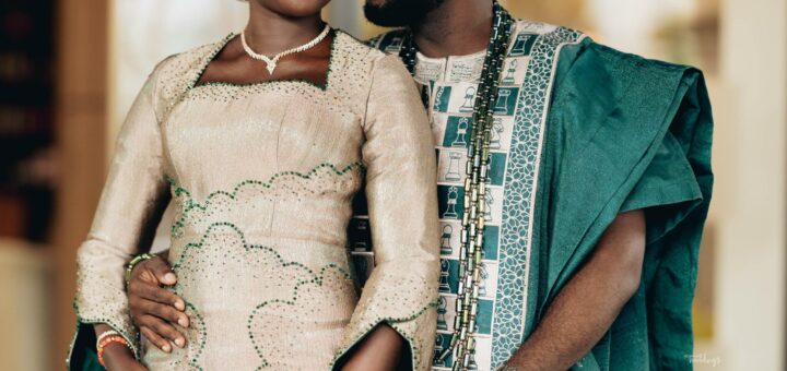 Ayomide & Bolu Started Their Forever with a Burst of Yoruba Culture and Beauty