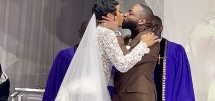Davido & Chioma’s White Wedding: Watch all The Beautiful Moments