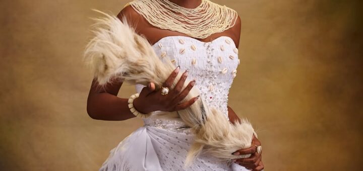 A Modern Spin on Akwa Ocha! Beverly Osu is Serving Inspo For Delta-Igbo Brides-to-be