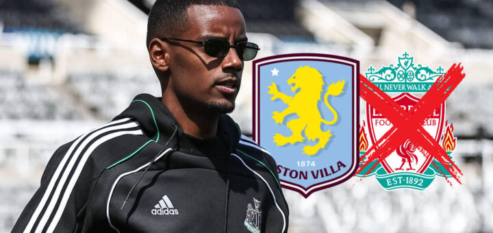 Alexander Isak to Liverpool could be blocked by Aston Villa