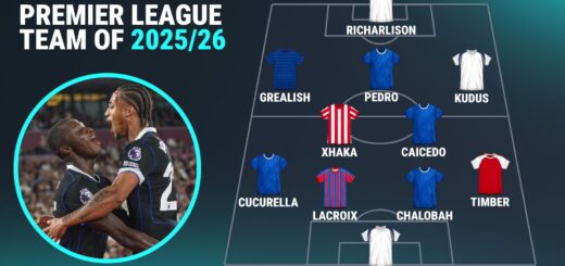 Premier League team of the 2025/26 season so far