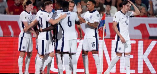 England smash Serbia as Rogers, Madueke, Guehi, Rice praised in player ratings