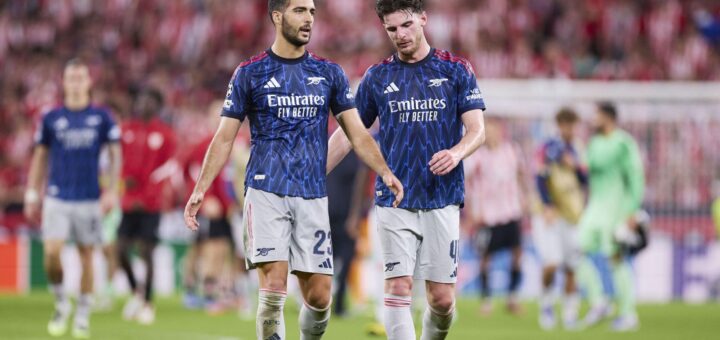 Arsenal won away in the Champions League but are ‘completely predictable’