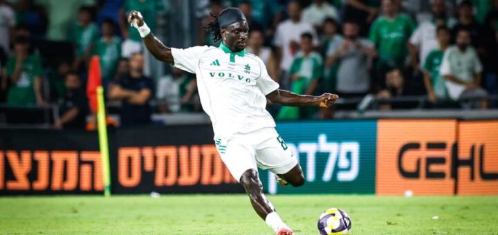 Nigeria’s Peter Agba targets first goal contribution for Maccabi Haifa