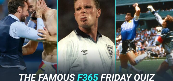 The Famous F365 Friday Quiz: England at the World Cup finals